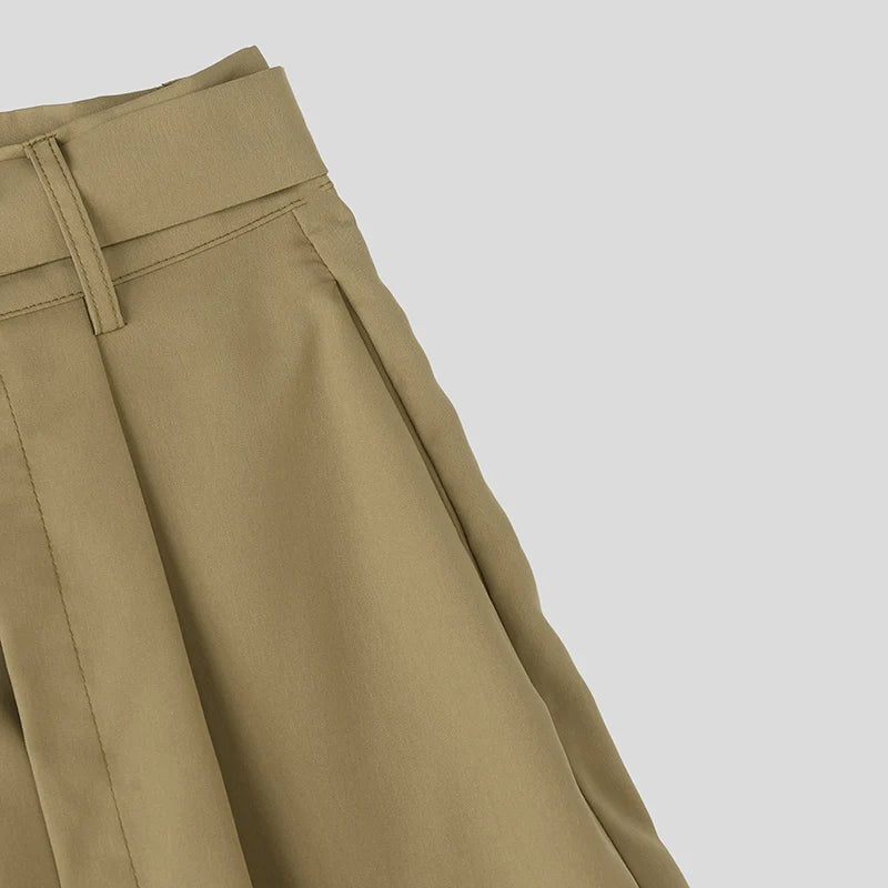 SEOUL STREET PANTALON IRREGULIER POUR HOMMES