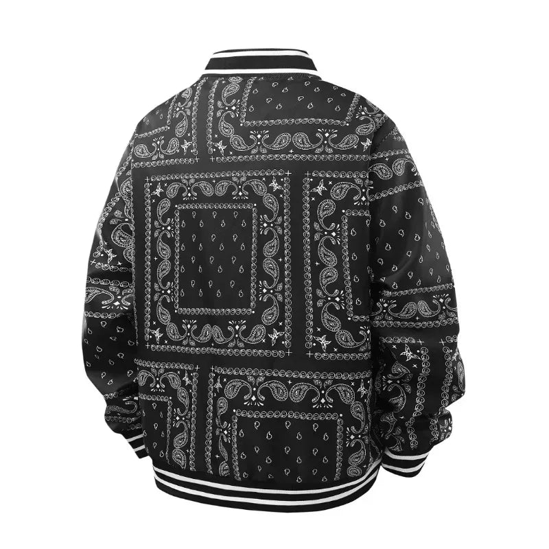VESTE RETRO JACQUARD AMPLE