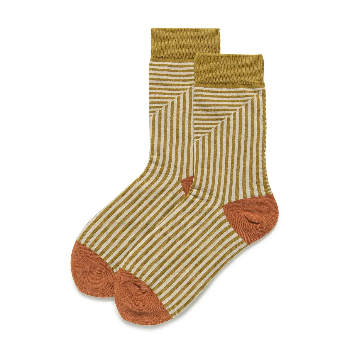 CHAUSSETTES RETRO A RAYURES MULTICOLORE COREENNES