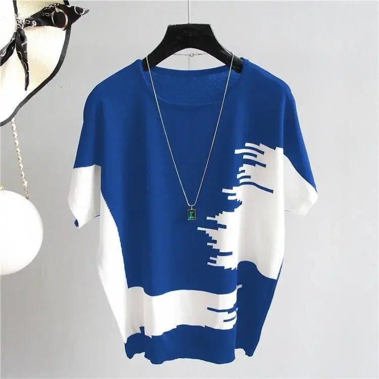 PULL CASUAL MANCHE COURTE