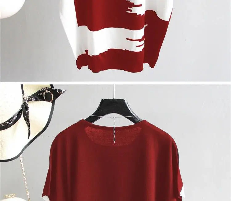 PULL CASUAL MANCHE COURTE