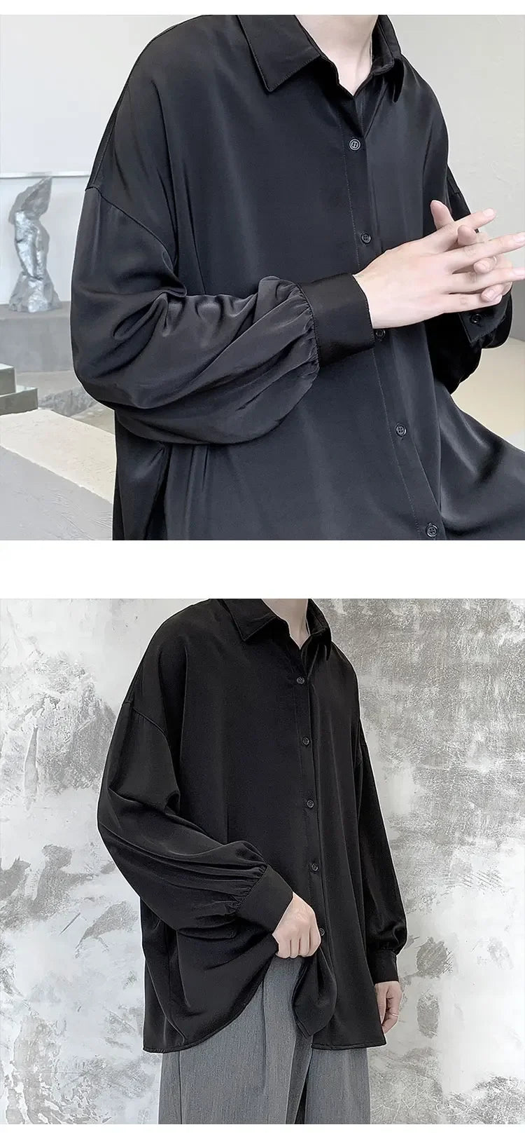 CHEMISE A MANCHES LONGUES CONFORTABLE STYLE COREEN