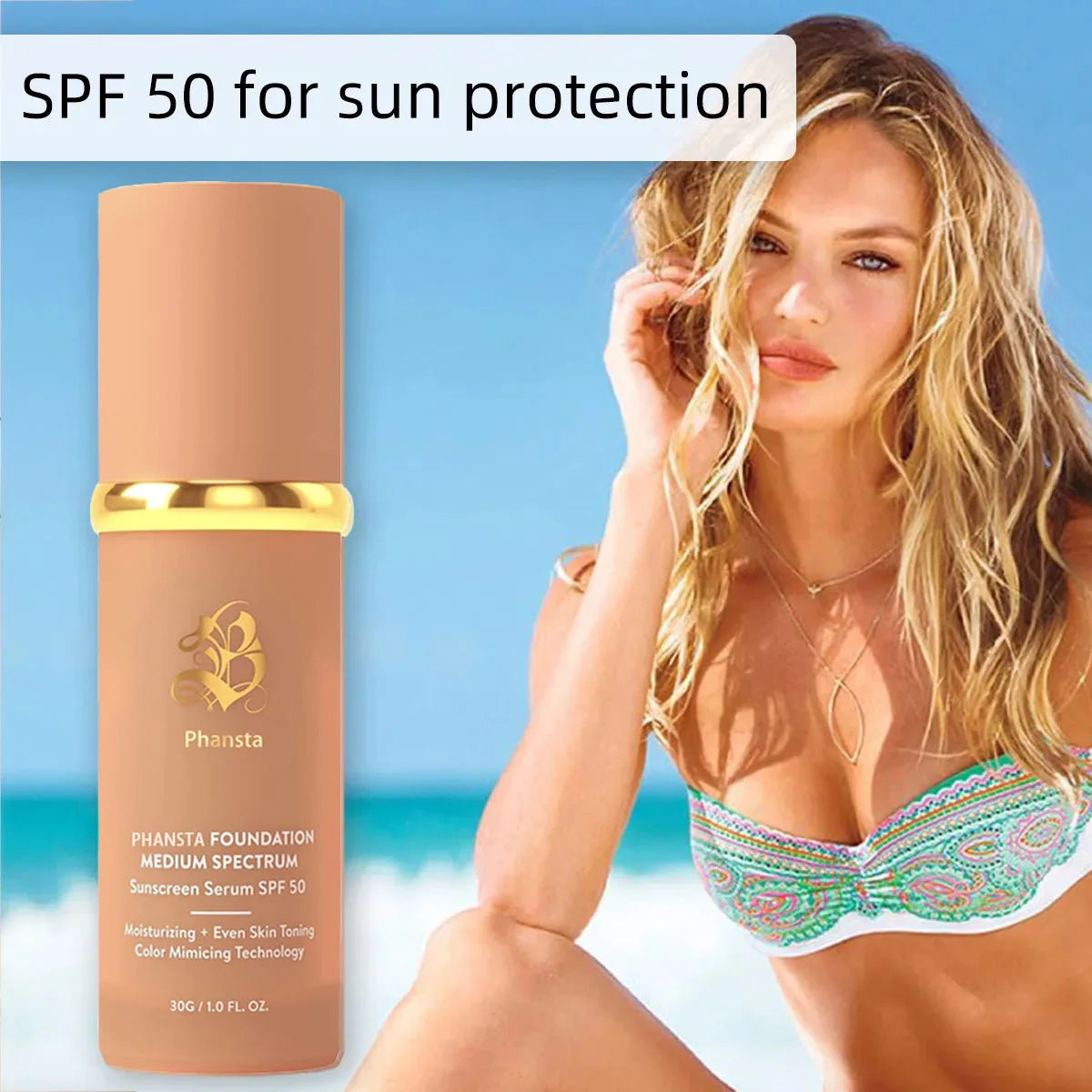 FOND DE TEINT LIQUIDE ,PROTECTION SOLAIRE,WATERPROOF