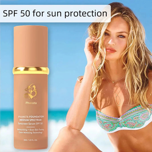 FOND DE TEINT LIQUIDE ,PROTECTION SOLAIRE,WATERPROOF