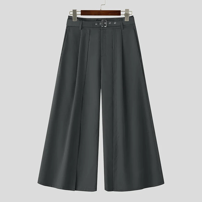 SEOUL STREET PANTALON IRREGULIER POUR HOMMES