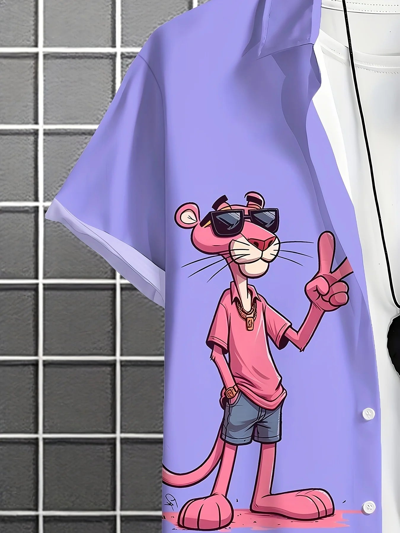 CHEMISE 3 D GRAPHIQUE DESSIN ANIME