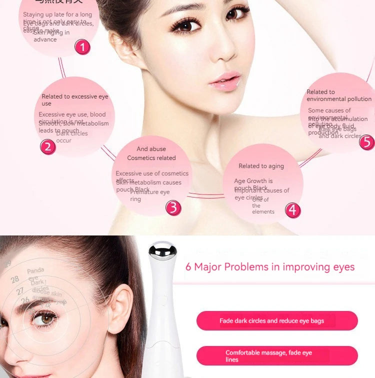 APPAREIL DE MASSAGE ELECTRIQUE POUR LES  YEUX