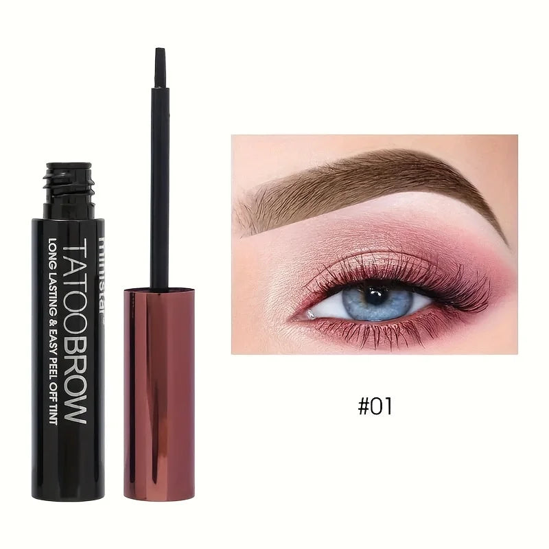 GEL SEMI-PERMANENT,WATERPROOF ET SANS TRANFERT POUR SOURCILS