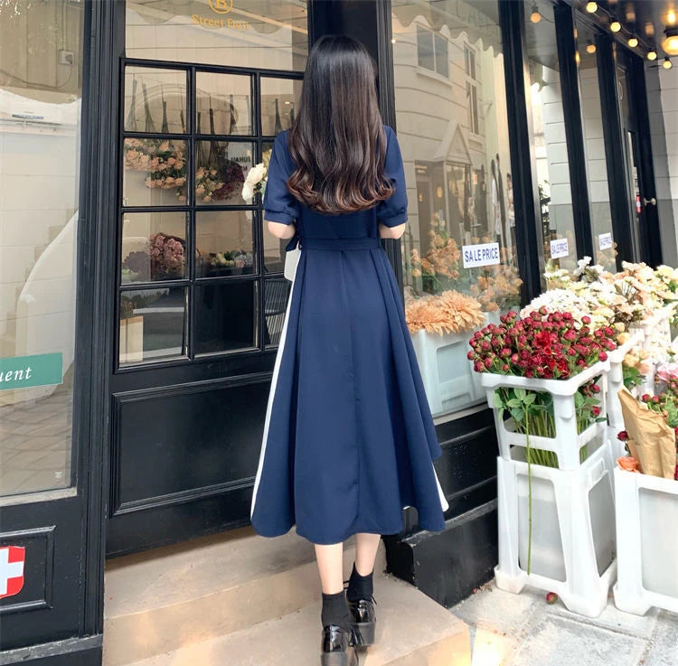 ROBE CHEMISE DECONTRACTEE VINTAGE COREENNE