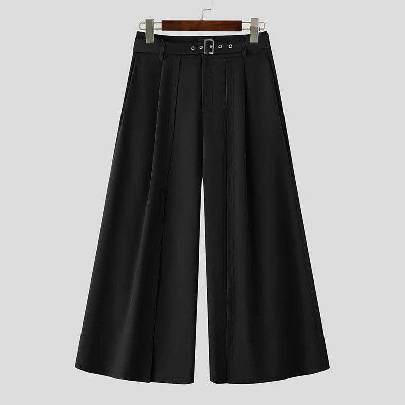 SEOUL STREET PANTALON IRREGULIER POUR HOMMES