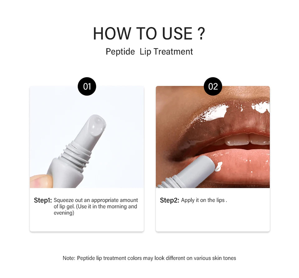 MASQUE HYDRATANT AUX PEPTIDES POUR LES LEVRES