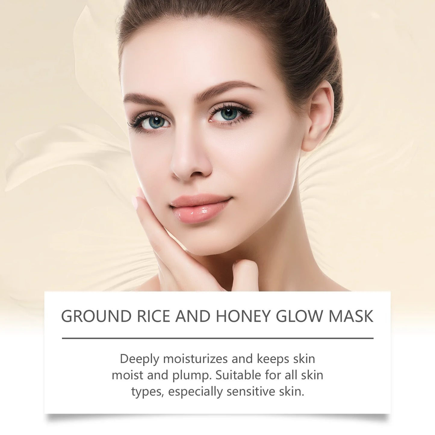 MASQUE REPARATEUR A LA PULPE DE RIZ CRUE