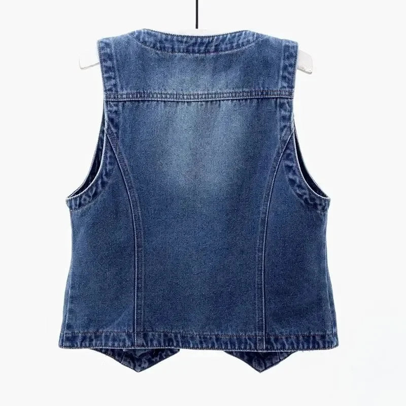 GILET EN JEAN  VINTAGE