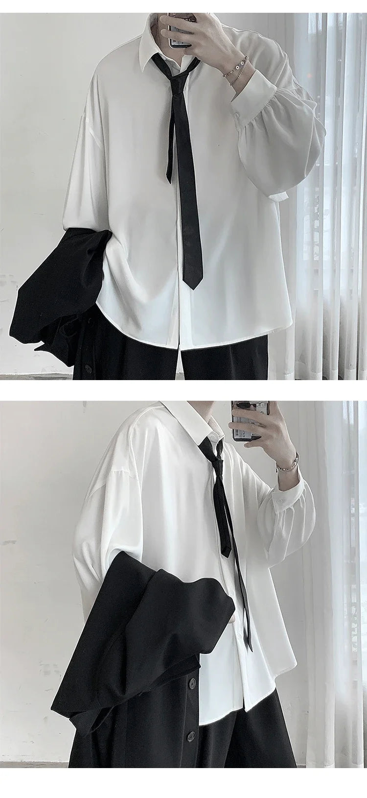 CHEMISE A MANCHES LONGUES CONFORTABLE STYLE COREEN